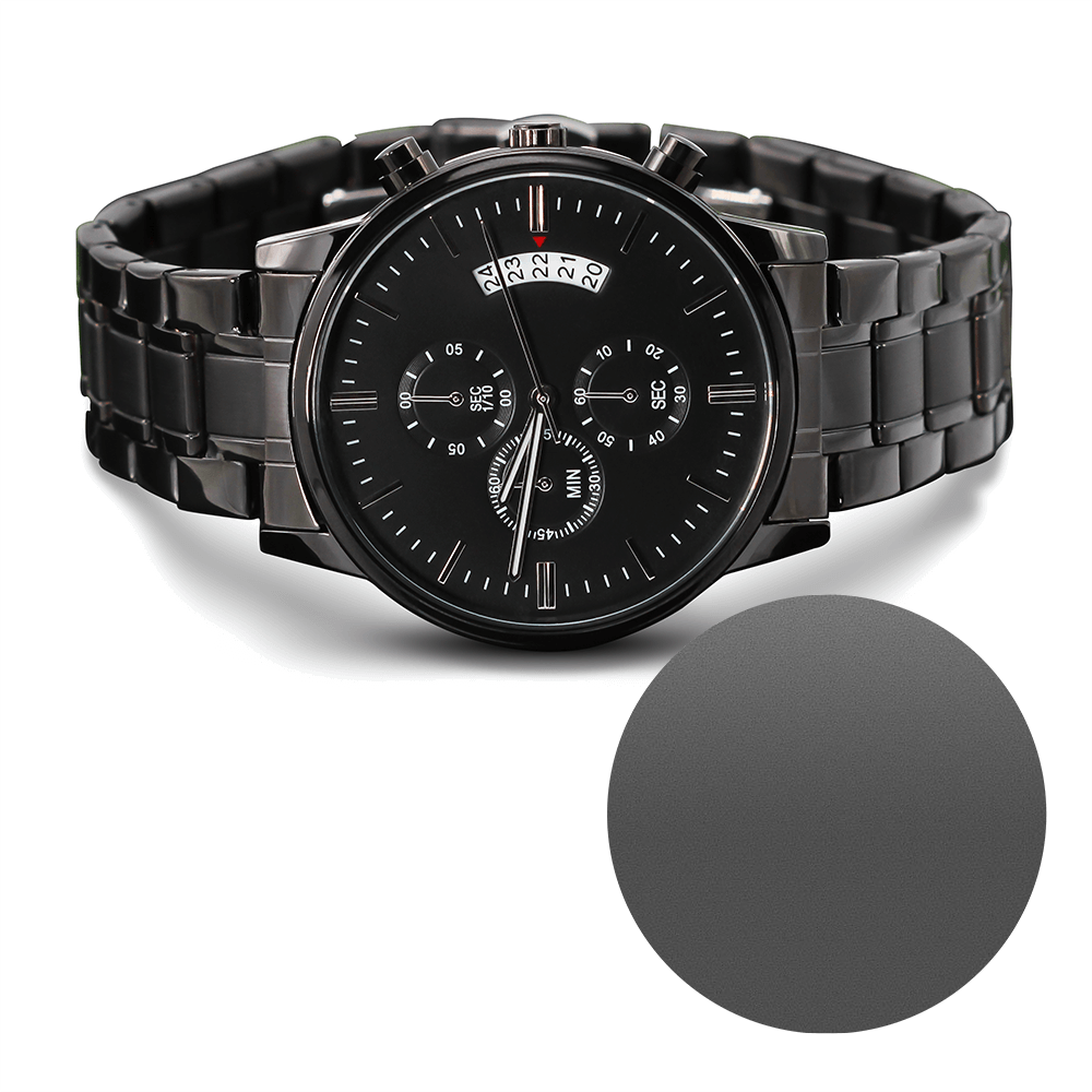 Leather Strap Watch