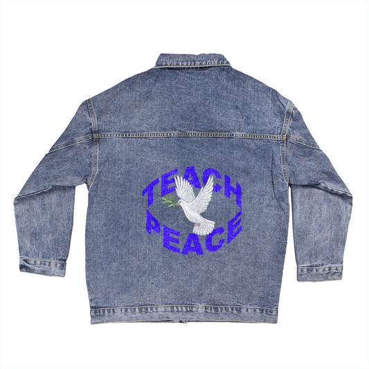 Peace Message Denim