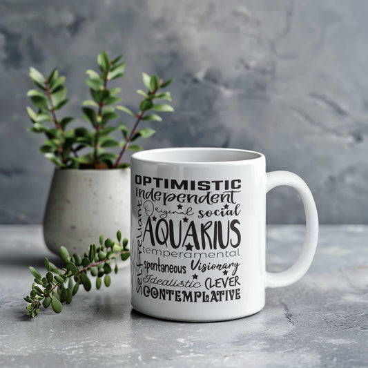Aquarius Astrology Mug