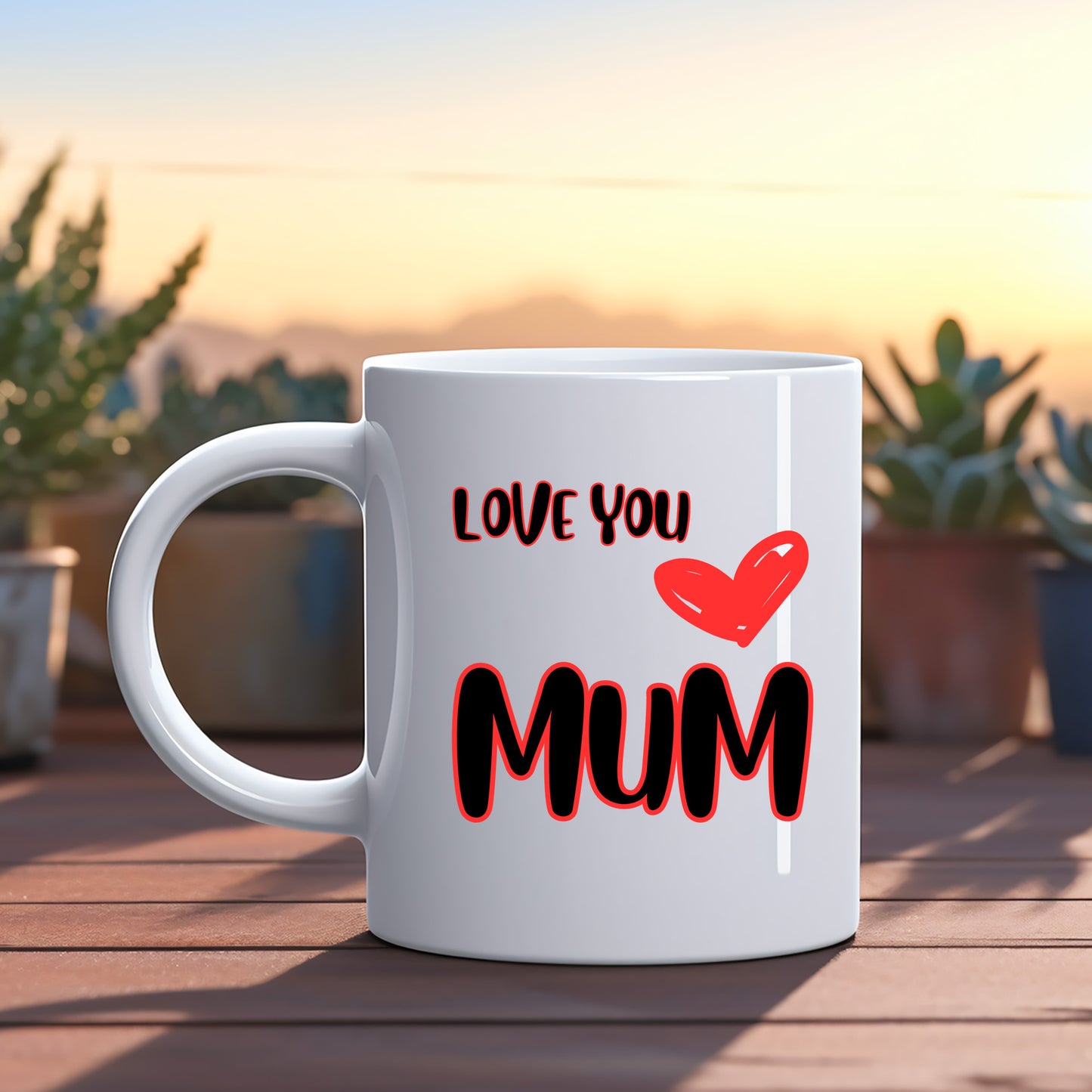 Love you Mum  - Mug